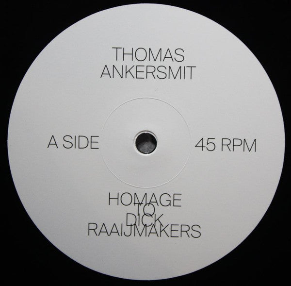 Thomas Ankersmit – Homage To Dick Raaijmakers (LP, Shelter Press, 2018) Image 3