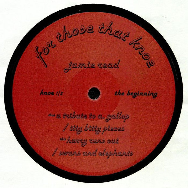 Jaime Read : The Beginning (12", EP, 180)