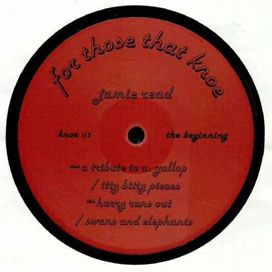 Jaime Read : The Beginning (12", EP, 180)