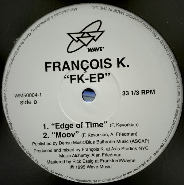 François K.* : FK-EP (12", EP, RE)