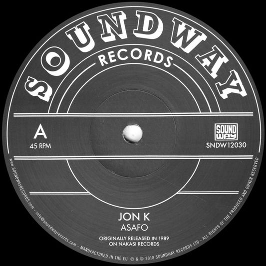 Jon K, Pat Thomas (3) : Asafo / Enye Woa (12")