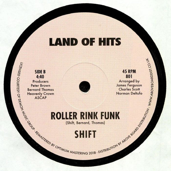 Shift (3) : Roller Rink Funk (12", RE)