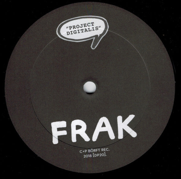 Frak : Project Digitalis  (LP, Album)