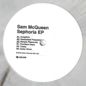 Sam McQueen : Sephoria EP (12", EP, Ltd, RE, Gre)