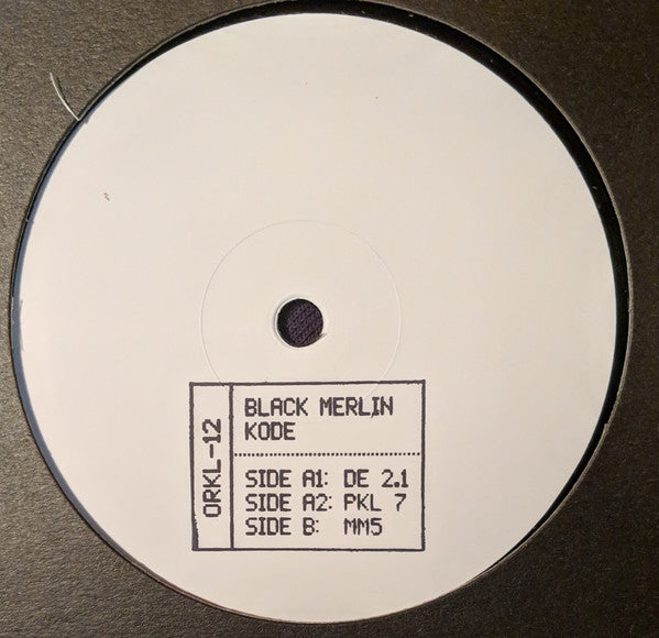 Black Merlin : Kode (12", EP)