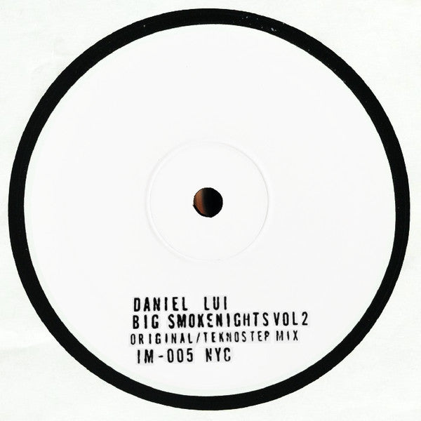 Daniel Lui : Big Smoke Nights Vol. 2 (12")