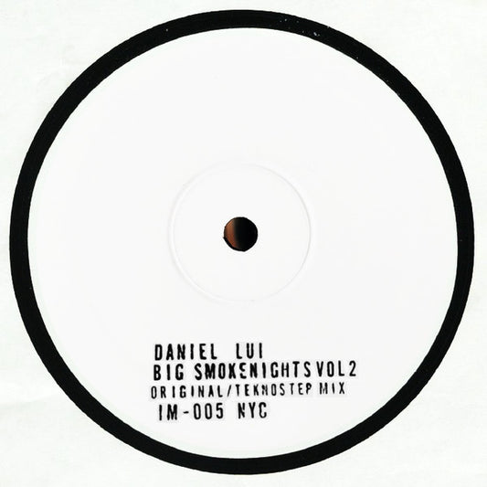 Daniel Lui : Big Smoke Nights Vol. 2 (12")