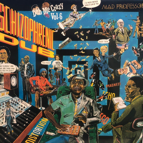 Mad Professor : Dub Me Crazy Vol. 6: Schizophrenic Dub (LP, Album, RE)