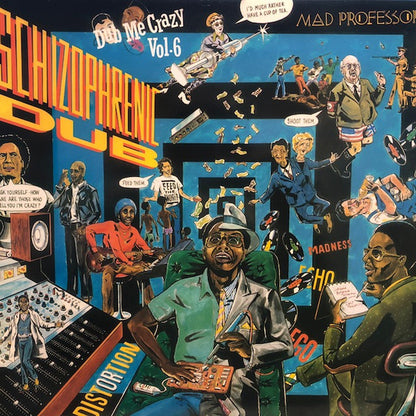 Mad Professor : Dub Me Crazy Vol. 6: Schizophrenic Dub (LP, Album, RE)