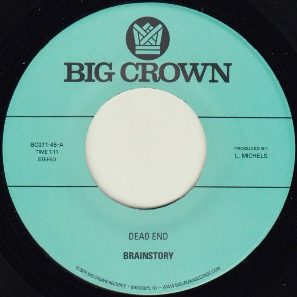 Brainstory : Dead End / Mnemophobia  (7", Single)