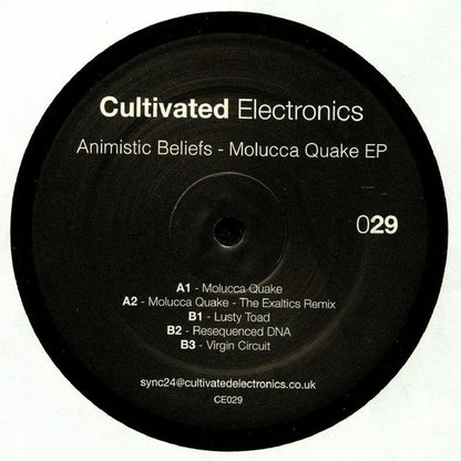 Animistic Beliefs : Molucca Quake EP (12", EP)