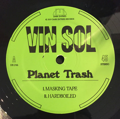 Vin Sol : Planet Trash (2x12", Album + Flexi, S/Sided)