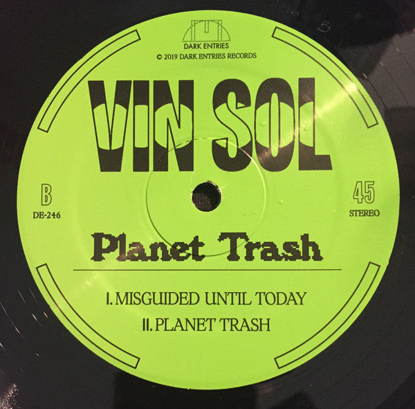 Vin Sol : Planet Trash (2x12", Album + Flexi, S/Sided)