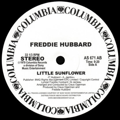 Freddie Hubbard : Little Sunflower (12", RSD, RE)