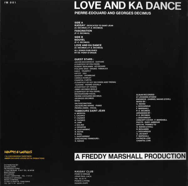 Kassav' : Love And Ka Dance (2xLP, Album, RSD, RE, Gat)