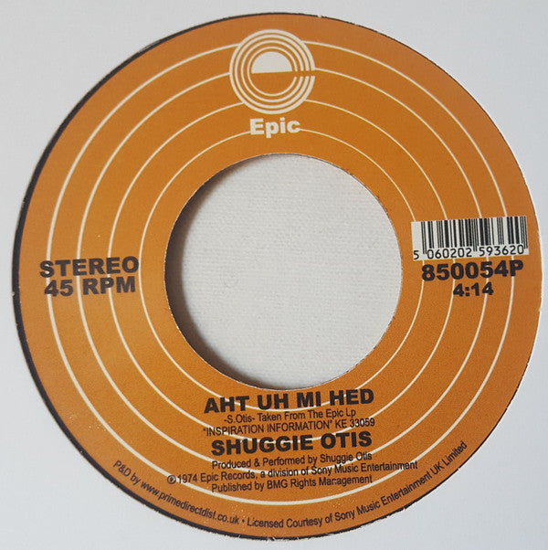 Shuggie Otis : Inspiration Information / Aht Uh Mi Hed (7", Single, RE)