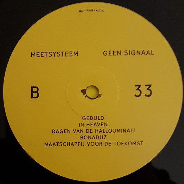 Meetsysteem : Geen Signaal (LP, Album)