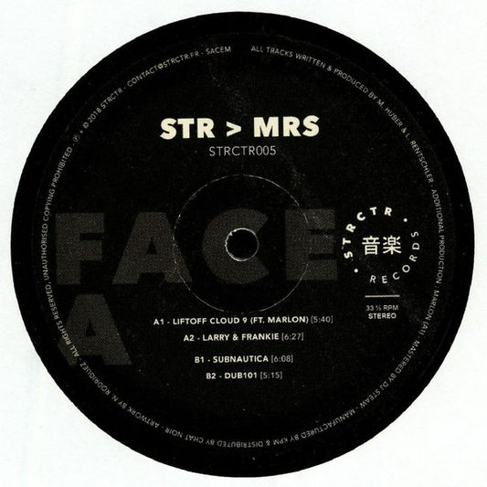 Das Carma : STR > MRS (12", EP)