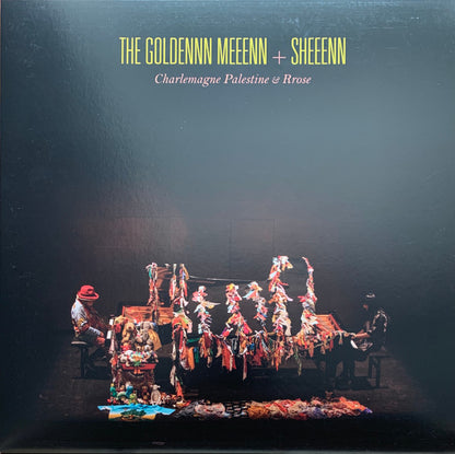 Charlemagne Palestine Rrose – The Goldennn Meeenn + Sheeenn (LP, Yellow, Eaux, 2019) Front Cover