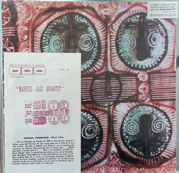 Nahuel Jazz Quartet – Nahuel Jazz Quartet (LP, Ediciones L.R. Ortiz, 2019) Front Cover