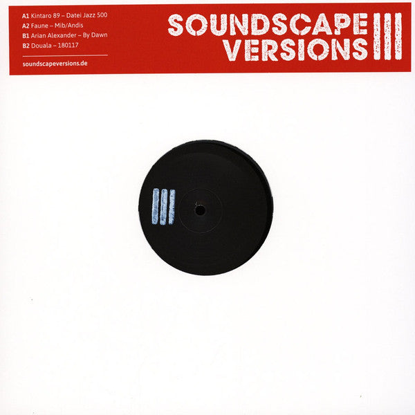 Various : Soundscape Versions 03 (12", EP)