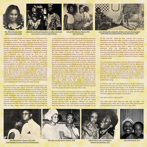 Julie Coker : A Life In The Limelight (Lagos Disco & Itsekiri Highlife 1976-1981) (LP, Album, Comp)