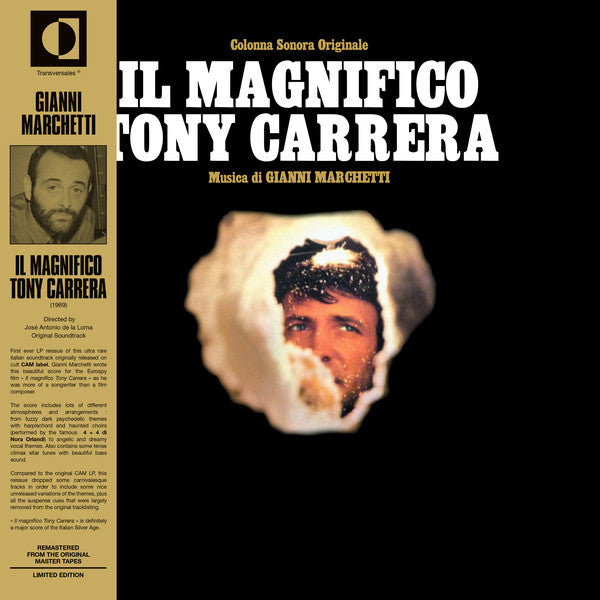 Gianni Marchetti : Il Magnifico Tony Carrera (LP, Ltd)