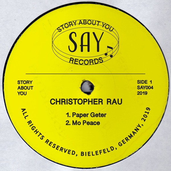 Christopher Rau, Pearla (2) : SAY004 (12")