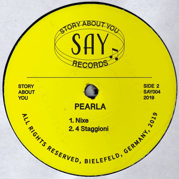 Christopher Rau, Pearla (2) : SAY004 (12")