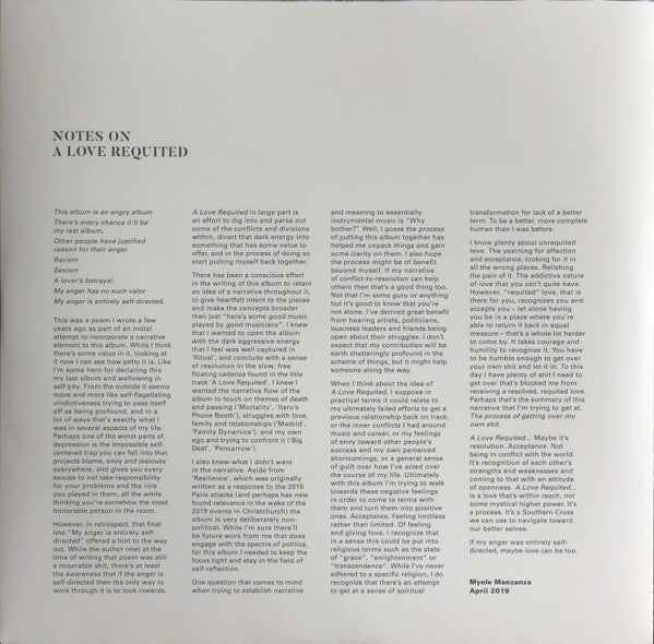 Myele Manzanza : A Love Requited (LP, Album)