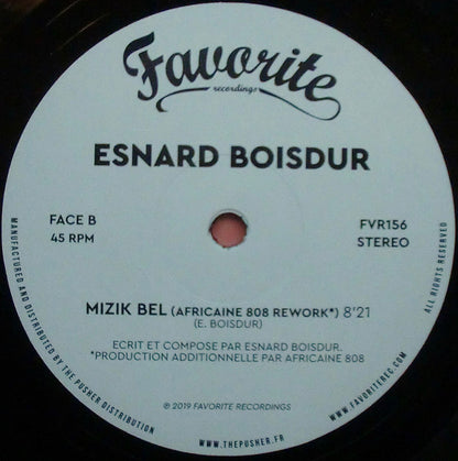 Esnard Boisdur : Mizik Bel (12")