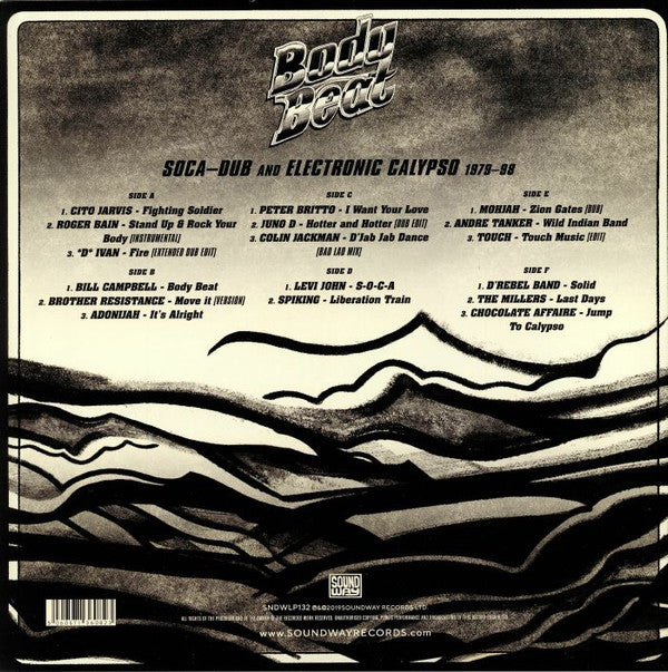 3discs LP Various Body Beat Soca-dub And Electronic Calypso (79-98) SNDWLP132 SOUNDWAY 未開封 /00250 Various - Body Beat (Soca-Dub And Electronic Calypso 1979-98