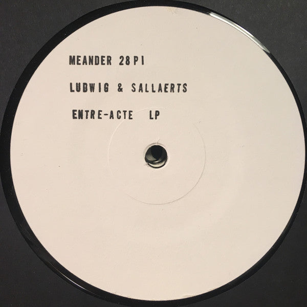 Ion Ludwig & Twan Sallaerts : Entre-Acte (LP, Album, Promo, TP)