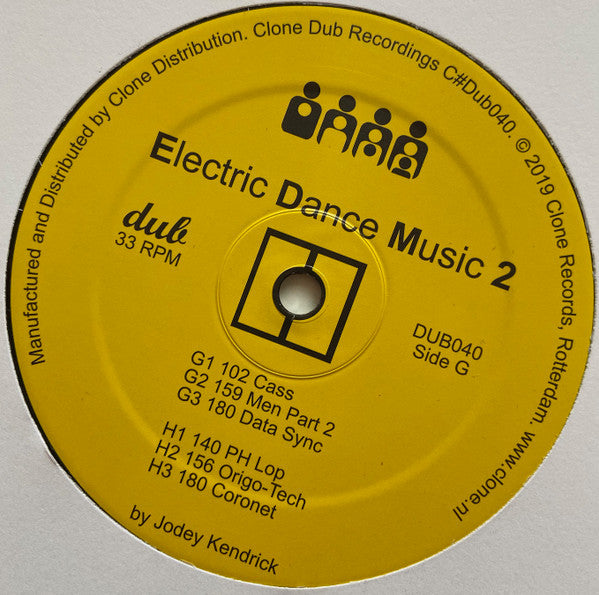 Jodey Kendrick : Electric Dance Music 2 (2x12", Comp)