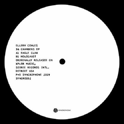 Ellery Cowles : 36 Chambers EP (12", EP, RE)