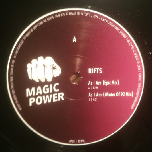 Rifts : As I Am (12")