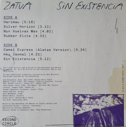 Zatua : Sin Existencia (LP, Album)