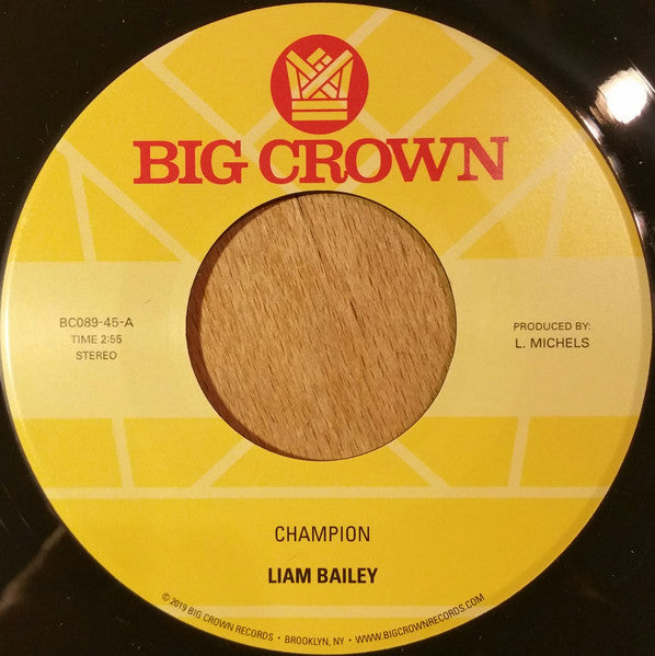 Liam Bailey : Champion (7")