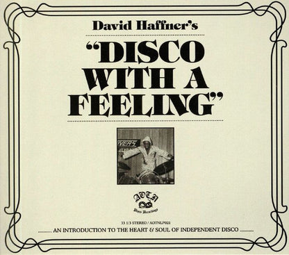 David Haffner : Disco With A Feeling (CD, Comp)