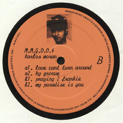 Karlos Moran – MMG004 (12", Moran Music Group, 2019) Front Cover