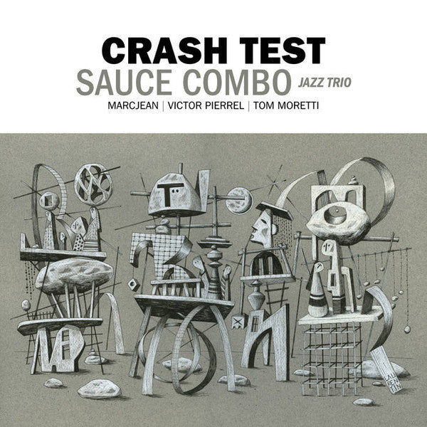 Sauce Combo : Crash Test (LP, Ltd, wit)