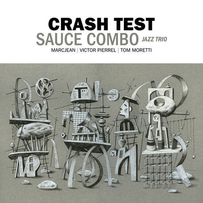 Sauce Combo : Crash Test (LP, Ltd, wit)