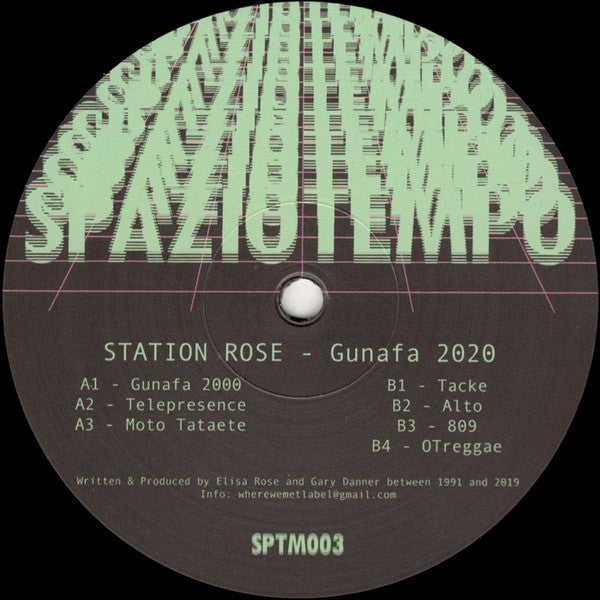 Station Rose : Gunafa 2020 (12", MiniAlbum)