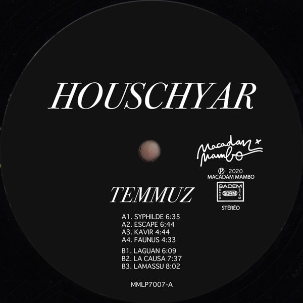 Houschyar : Temmuz (LP, Album)