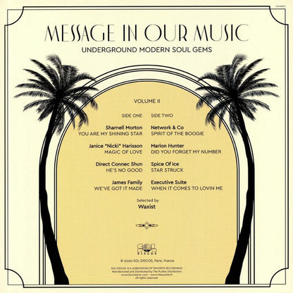 Various : Message In Our Music Volume II (LP, Comp, RM)