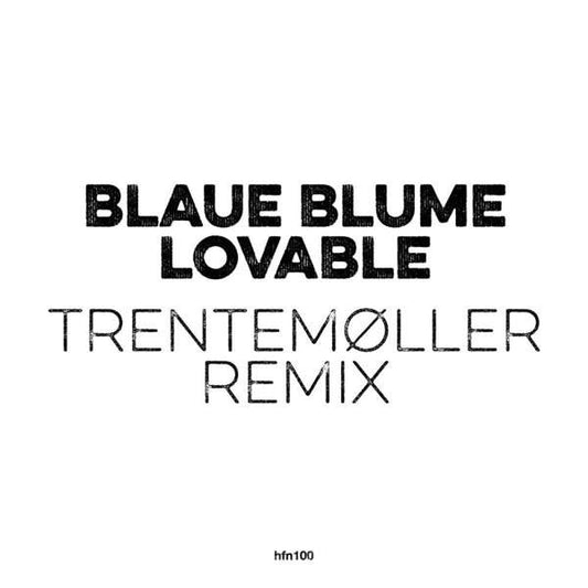 Blaue Blume : Lovable (Trentemøller Remix) (10", Single, Ltd, Whi)