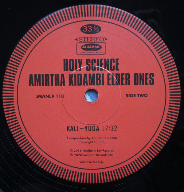 Amirtha Kidambi, Elder Ones : Holy Science (LP, Album)