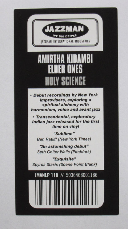 Amirtha Kidambi, Elder Ones : Holy Science (LP, Album)