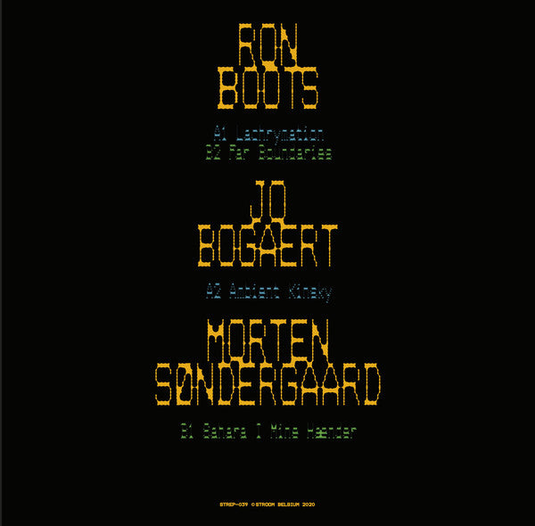 Ron Boots / Jo Bogaert / Morten Søndergaard : Lachrymation / Ambient Kinsky / Sahara I Mine Hænder / Far Boundaries (12", Comp)