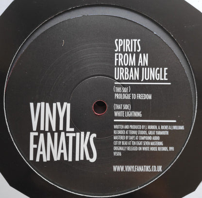 Spirits From An Urban Jungle : Prologue To Freedom / White Lightning (12", RE, RM, Red)